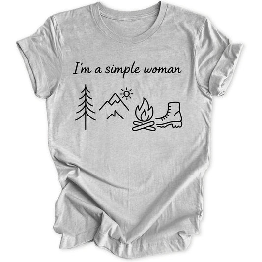 Simple Hiking Woman Unisex T-Shirt - Wild Spirit