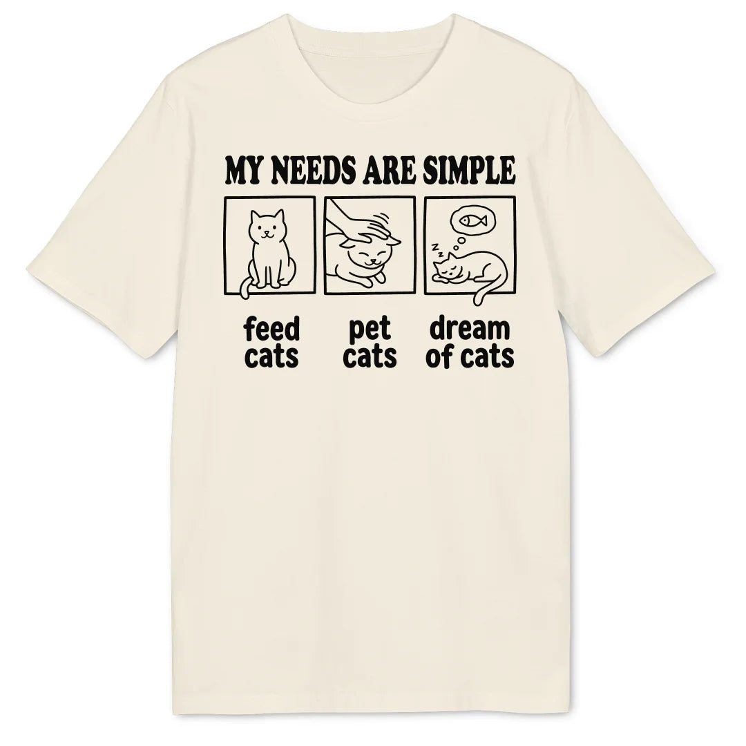 Simple Needs Cats Bio T-Shirt - Wild Spirit