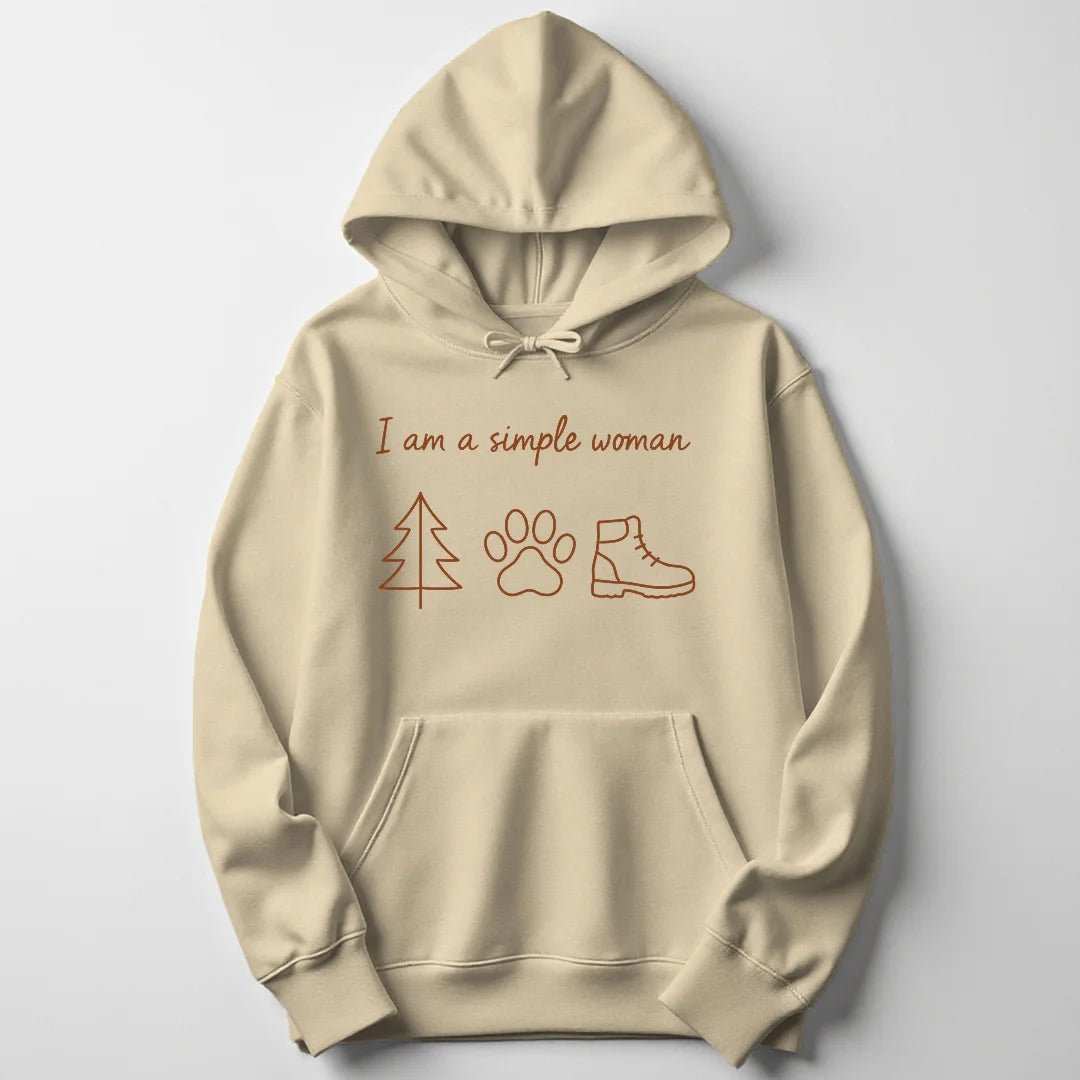 Simple Woman Unisex Hoodie - Wild Spirit