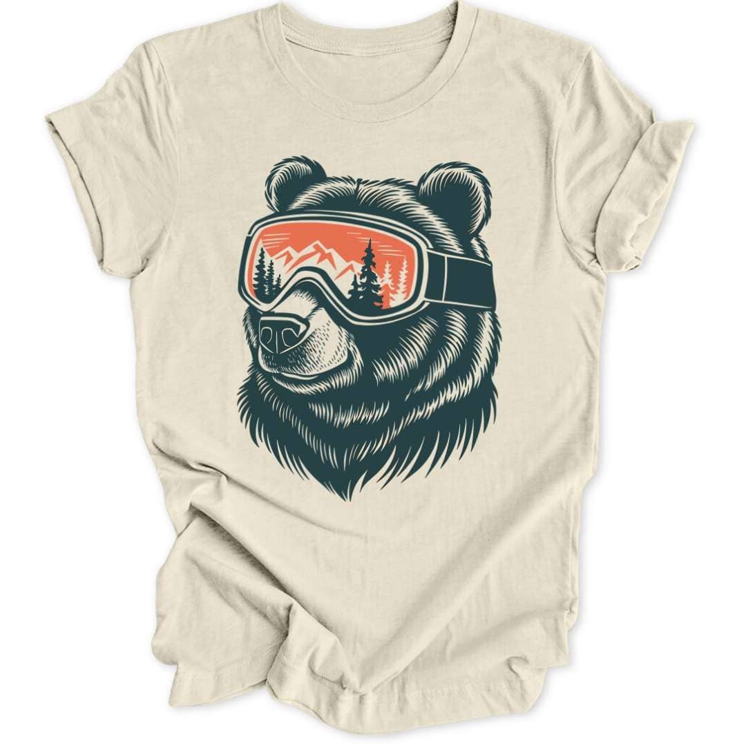 Skibrillen Bär Unisex T-Shirt - Wild Spirit