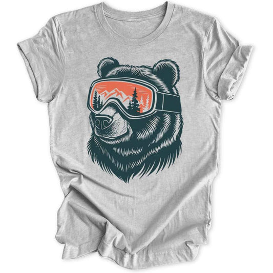 Skibrillen Bär Unisex T-Shirt - Wild Spirit
