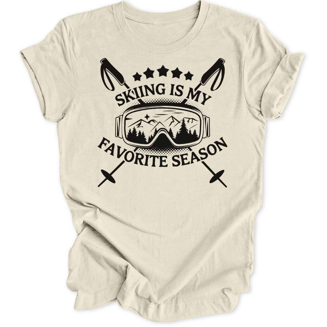 Skiing Season Unisex T-Shirt - Wild Spirit