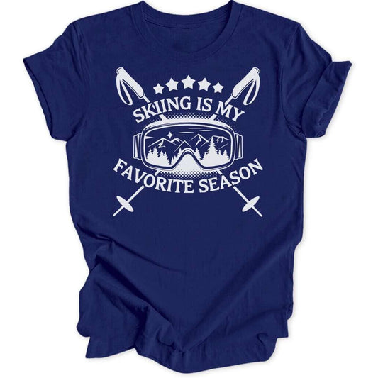 Skiing Season Unisex T-Shirt - Wild Spirit