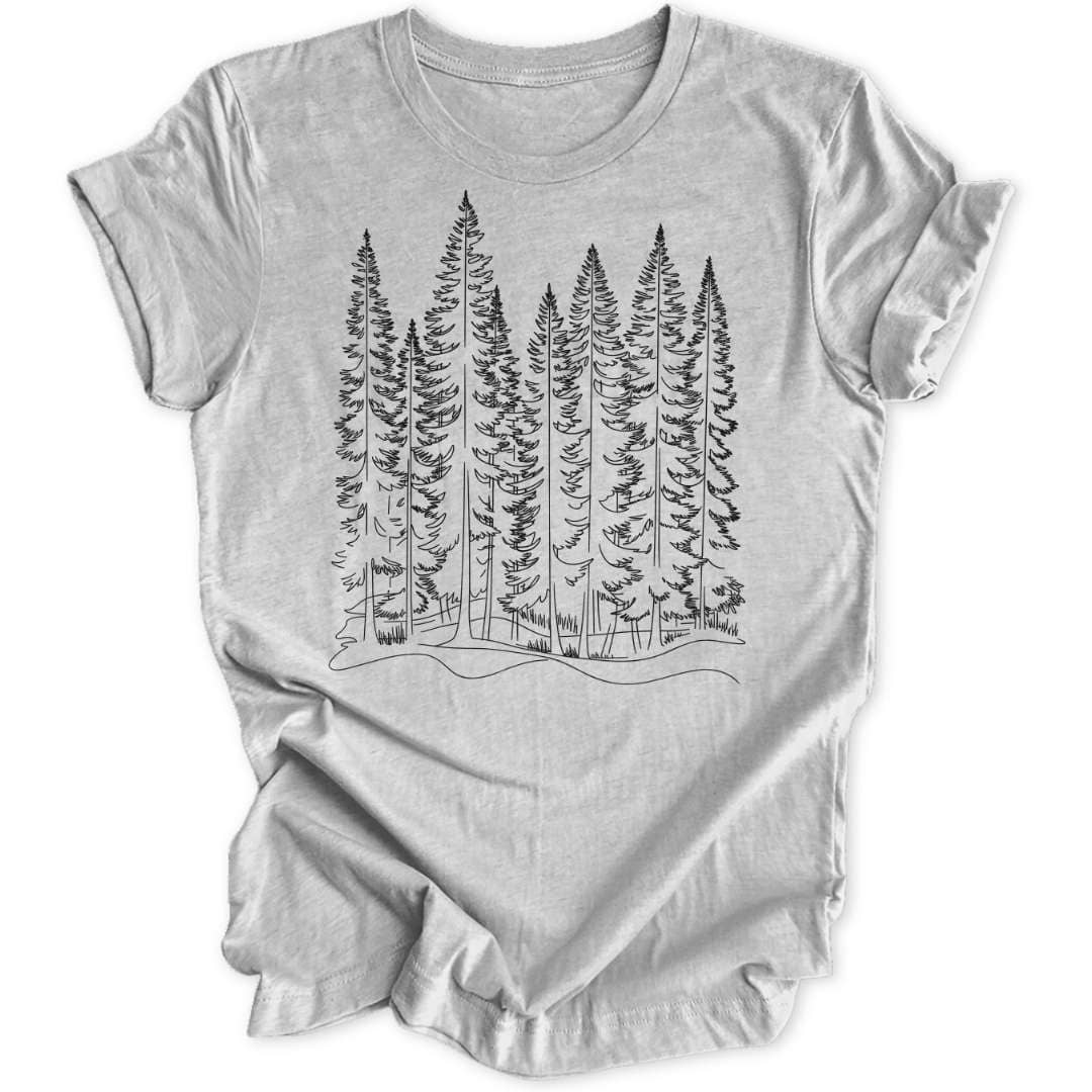 Skinny Trees Unisex T-Shirt - Wild Spirit