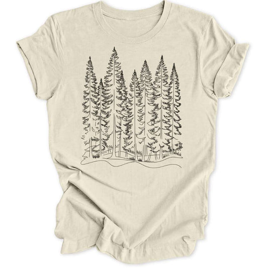 Skinny Trees Unisex T-Shirt - Wild Spirit
