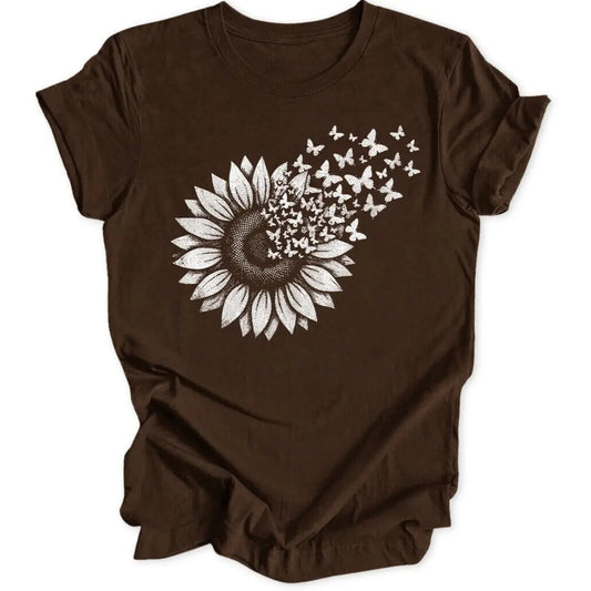 Sonnenblume Fliegt Unisex T-Shirt - Wild Spirit