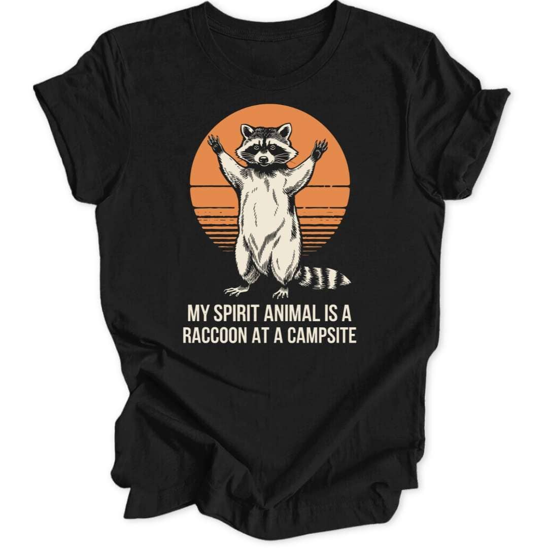Spirit Animal Raccoon Unisex T-Shirt - Wild Spirit