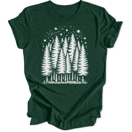 Starry Forest Unisex T-Shirt - Wild Spirit