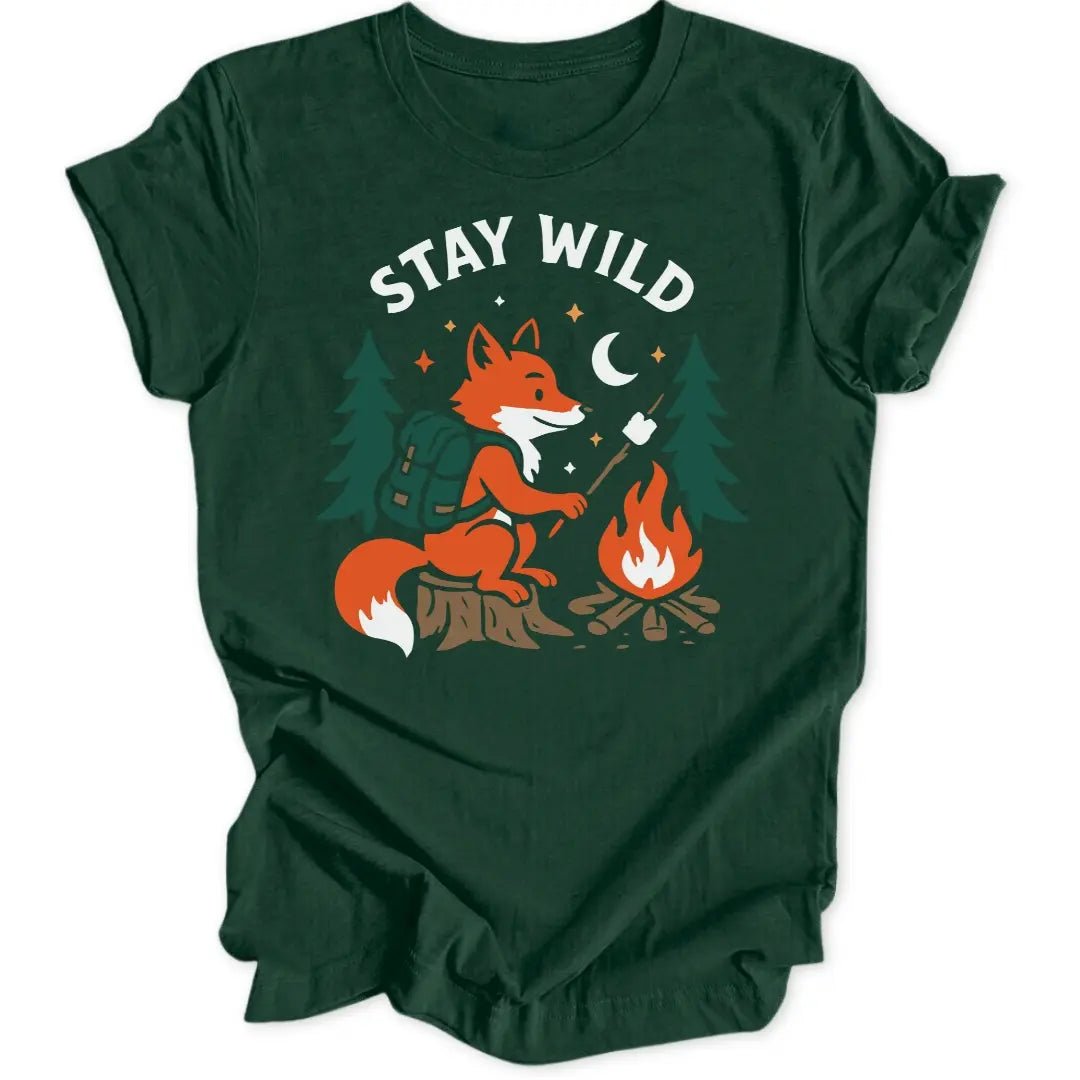 Stay Wild Fuchs Unisex T-Shirt - Wild Spirit