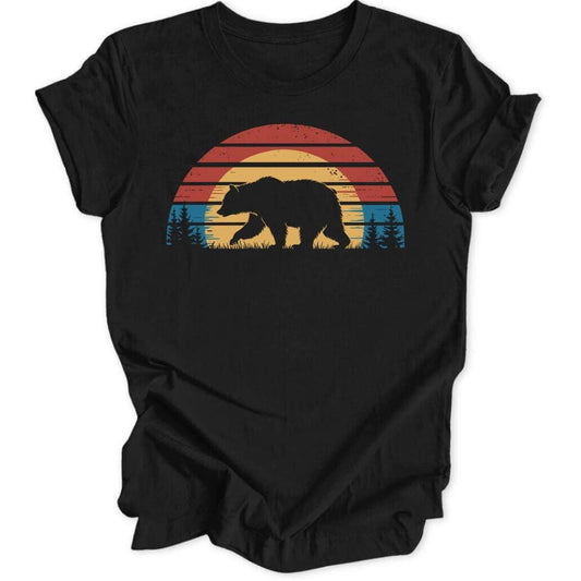 Sunset Bear Unisex T-Shirt - Wild Spirit