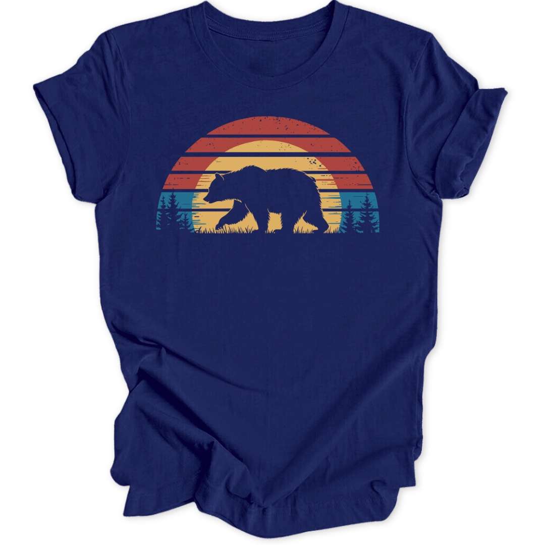 Sunset Bear Unisex T-Shirt - Wild Spirit