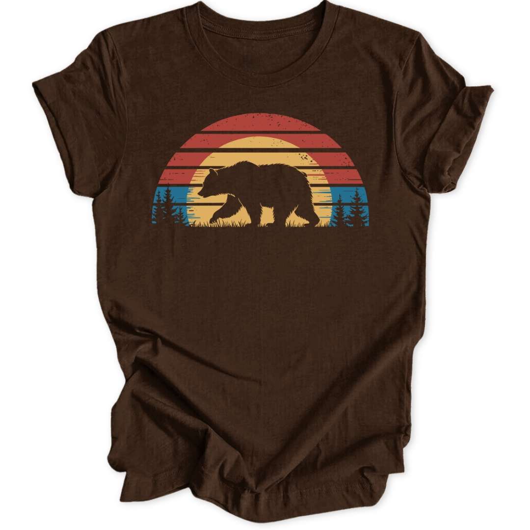 Sunset Bear Unisex T-Shirt - Wild Spirit