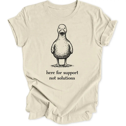 Support Duck Unisex T-Shirt - Wild Spirit