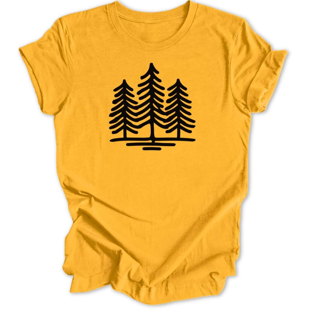 Three Pines Unisex T-Shirt - Wild Spirit
