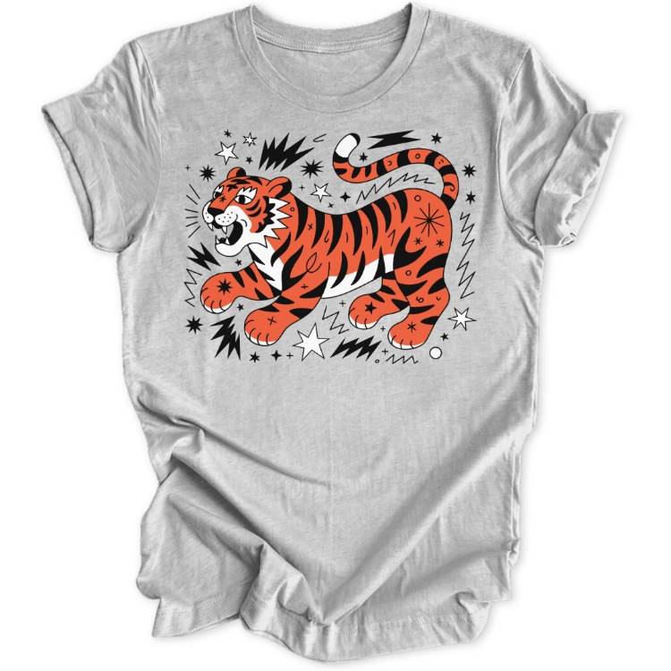 Tiger Doodle Unisex T-Shirt - Wild Spirit