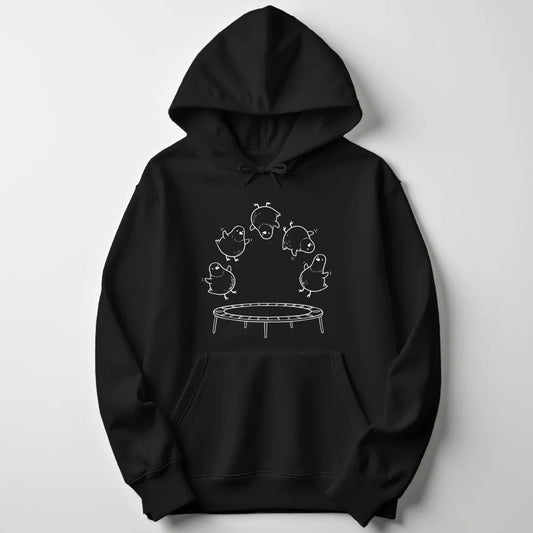 Trampoline Birds Unisex Hoodie - Wild Spirit
