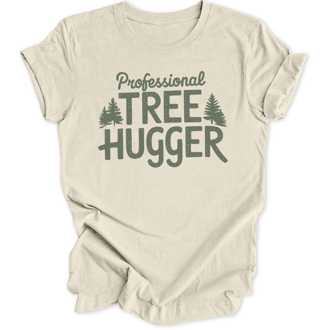Tree Hugger Unisex T-Shirt T-Shirt Natur / S