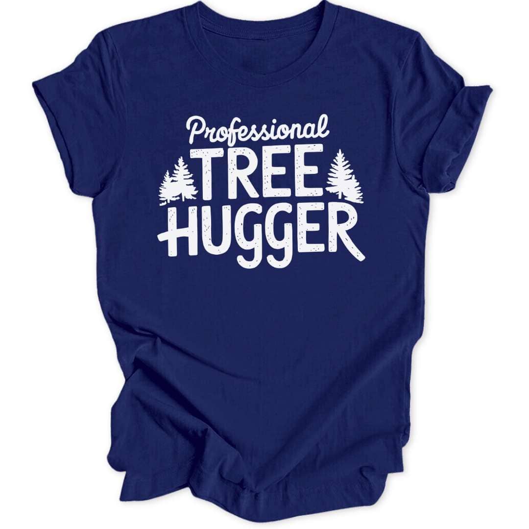 Tree Hugger Unisex T-Shirt T-Shirt Navy / S