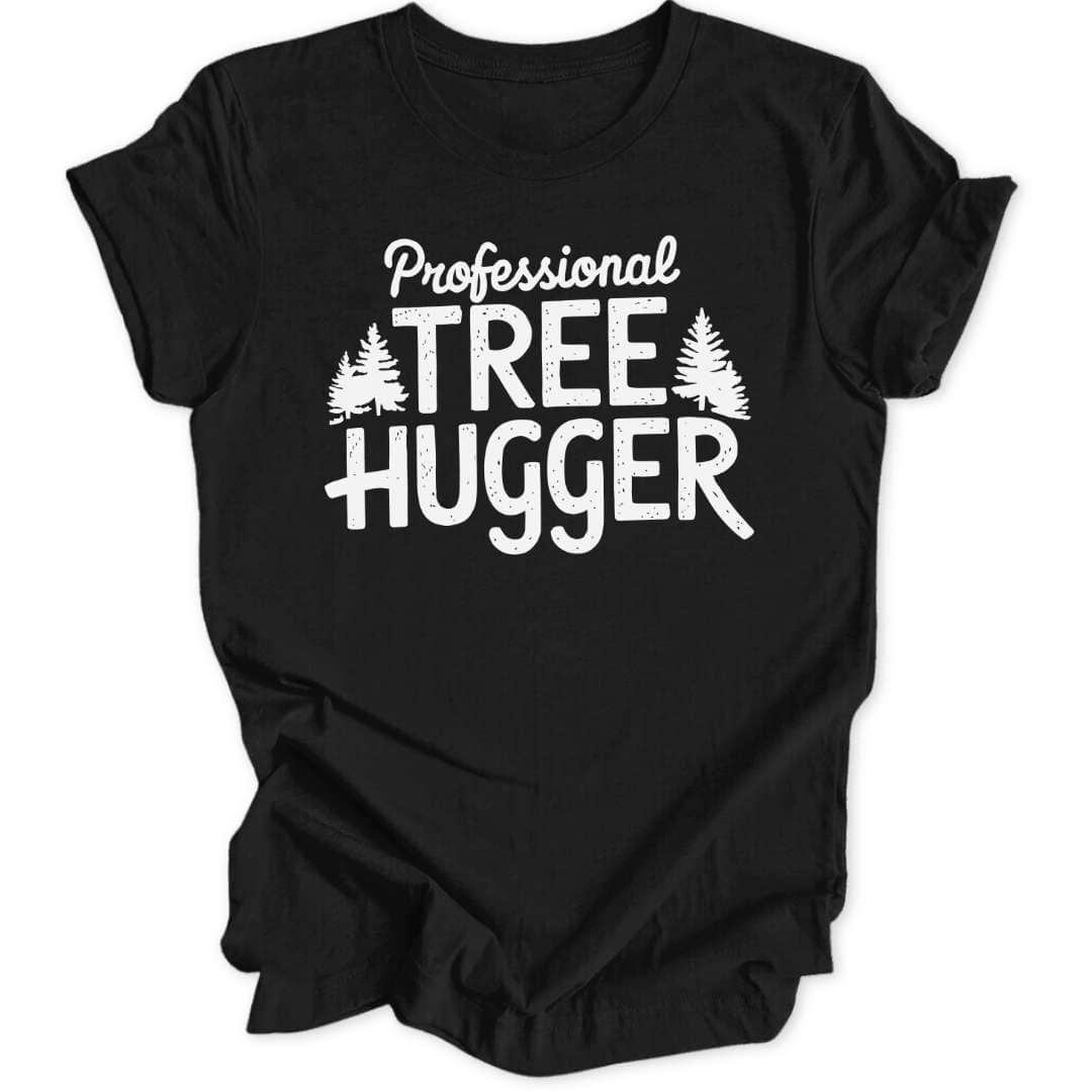 Tree Hugger Unisex T-Shirt T-Shirt Schwarz / S