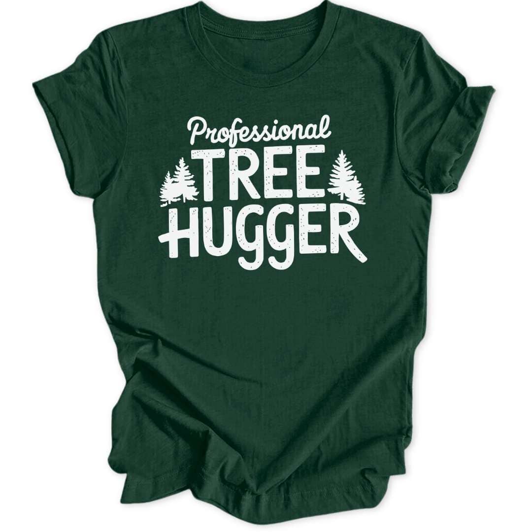Tree Hugger Unisex T-Shirt T-Shirt Waldgrün / S
