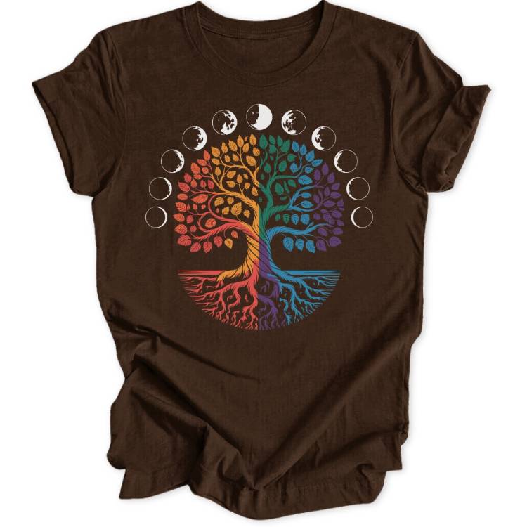 Tree Phases Unisex T-Shirt - Wild Spirit