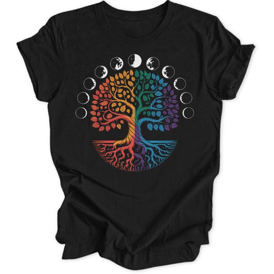 Tree Phases Unisex T-Shirt - Wild Spirit