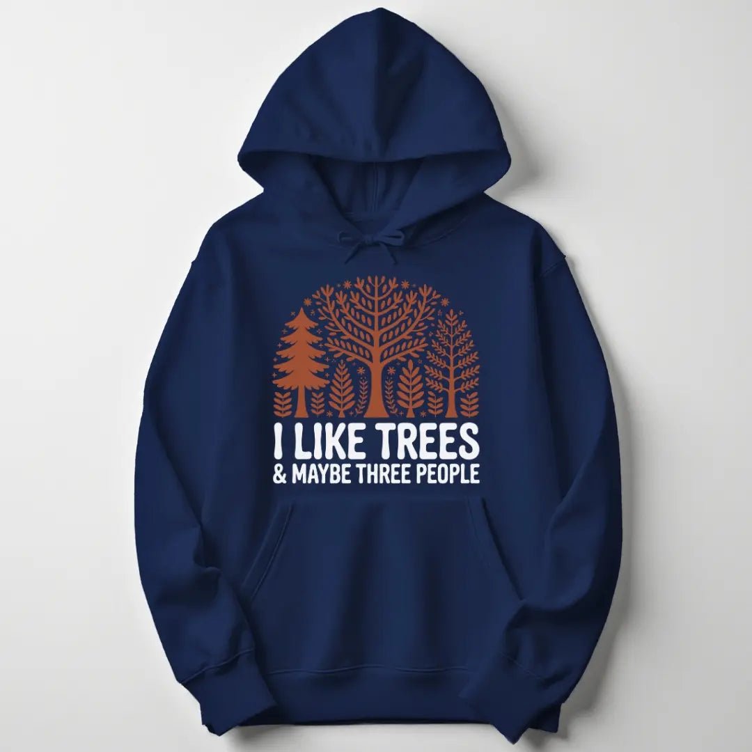 Trees & People Unisex Hoodie - Wild Spirit