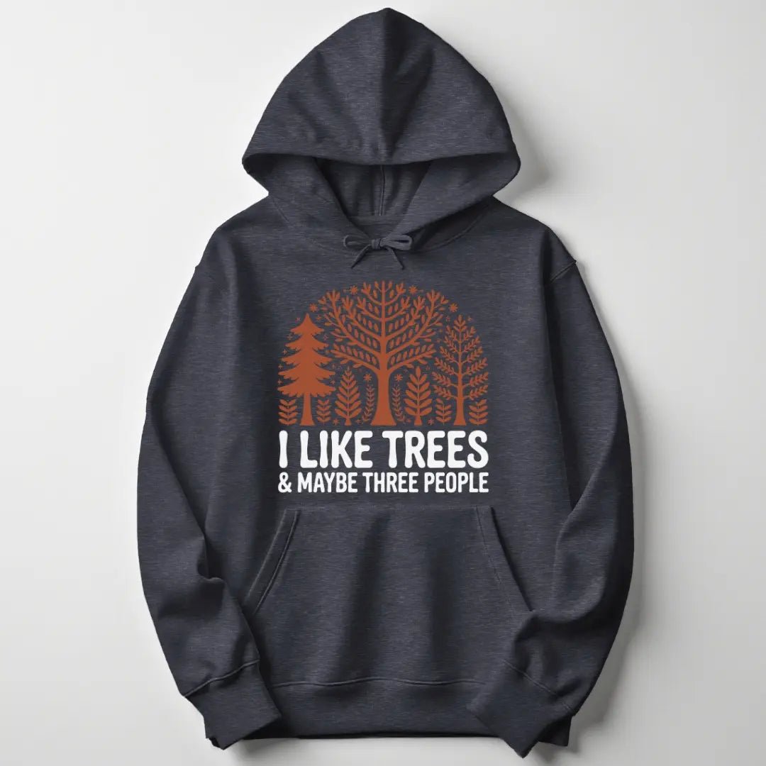 Trees & People Unisex Hoodie - Wild Spirit