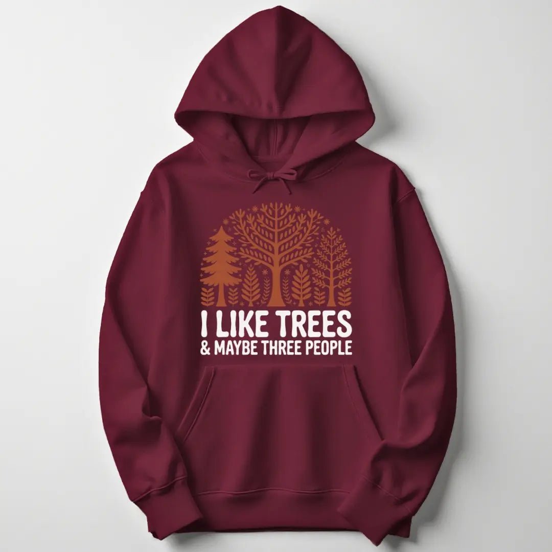 Trees & People Unisex Hoodie - Wild Spirit