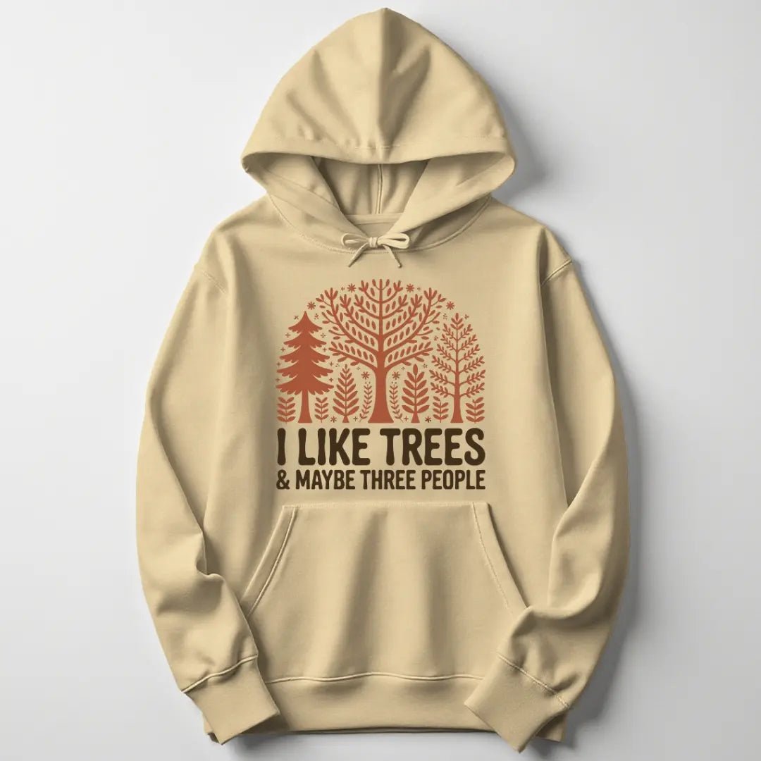 Trees & People Unisex Hoodie - Wild Spirit