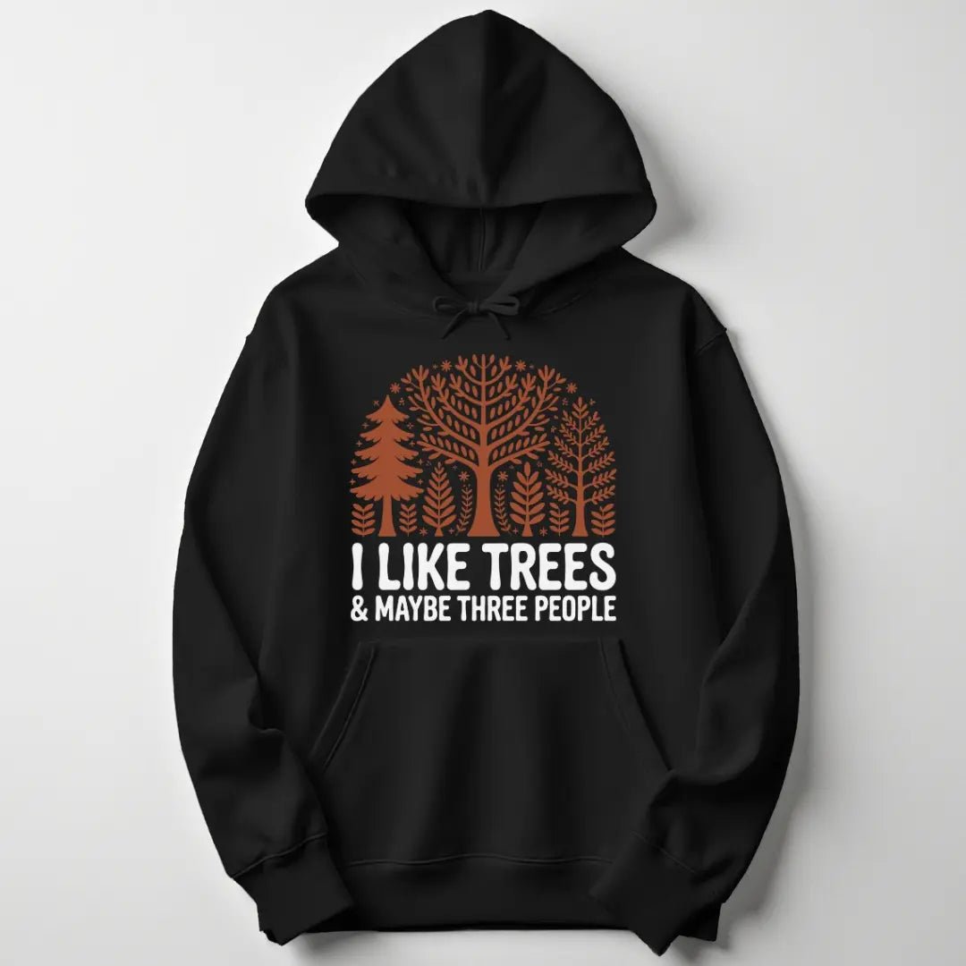 Trees & People Unisex Hoodie - Wild Spirit
