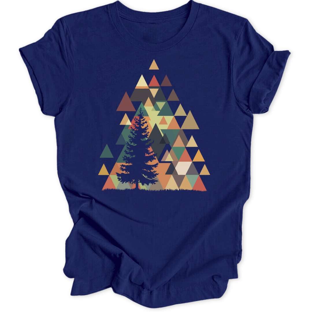 Triangularity Pine Unisex T-Shirt - Wild Spirit