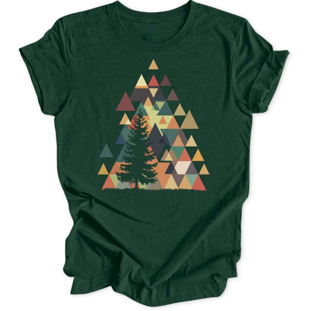 Triangularity Pine Unisex T-Shirt - Wild Spirit