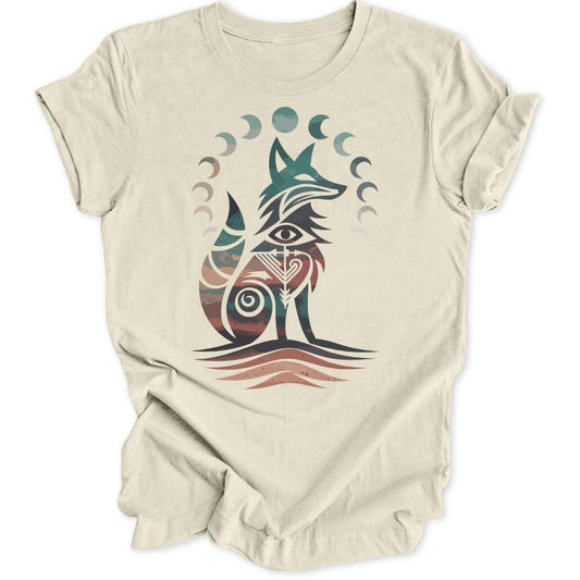 Tribal Fox Unisex T-Shirt - Wild Spirit