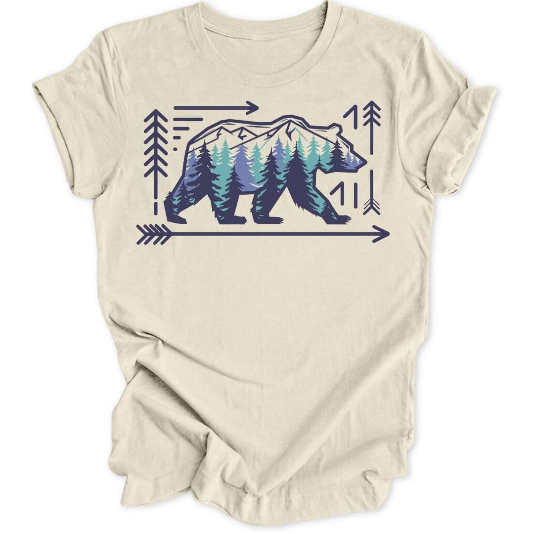 Tribal Grizzly T-Shirt T-Shirt Natur / S