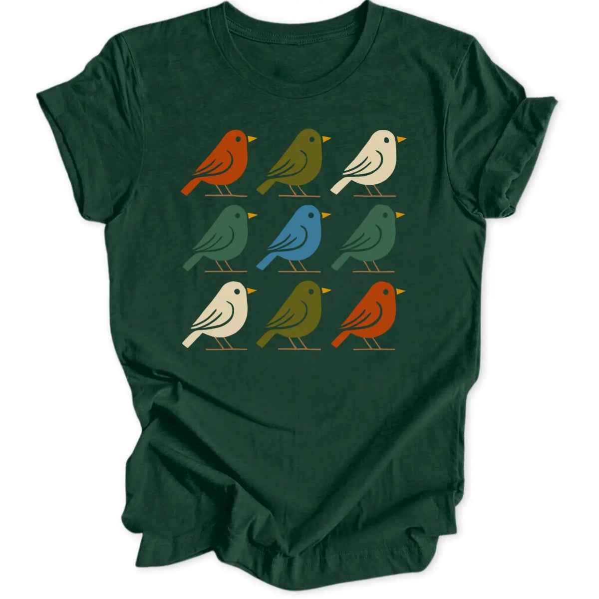 Vintage Birds Unisex T-Shirt - Wild Spirit