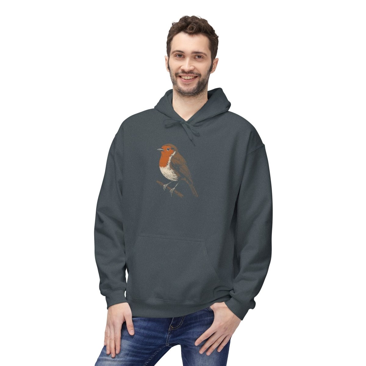 Vintage Robin Unisex Hoodie - Wild Spirit