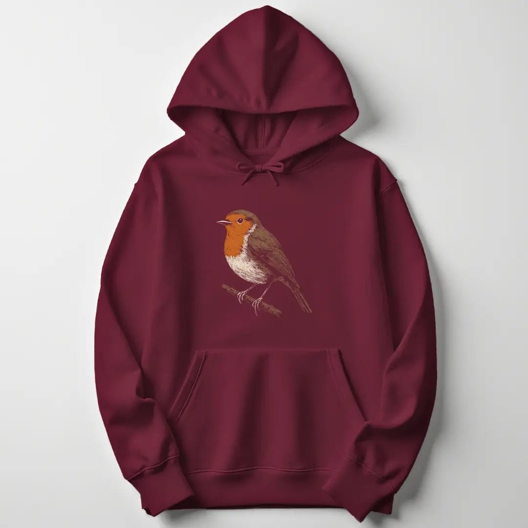 Vintage Robin Unisex Hoodie - Wild Spirit