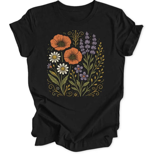 Vintage Wildflower Unisex T-Shirt - Wild Spirit