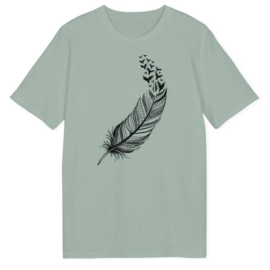 Vogelfeder Bio T-Shirt - Wild Spirit