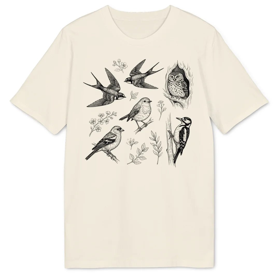 Vogelflora Bio T-Shirt - Wild Spirit