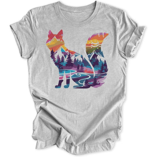 Watercolor Fox Unisex T-Shirt - Wild Spirit