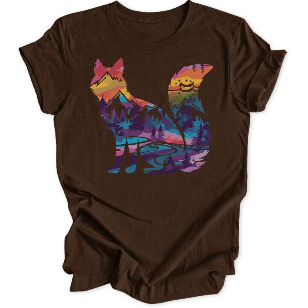 Watercolor Fox Unisex T-Shirt - Wild Spirit