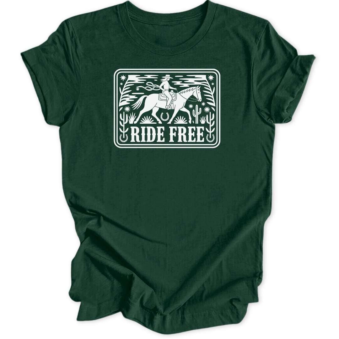 Western Rider Unisex T-Shirt - Wild Spirit