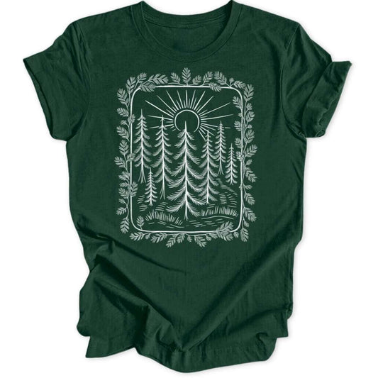 Whimsical Forest Unisex T-Shirt - Wild Spirit