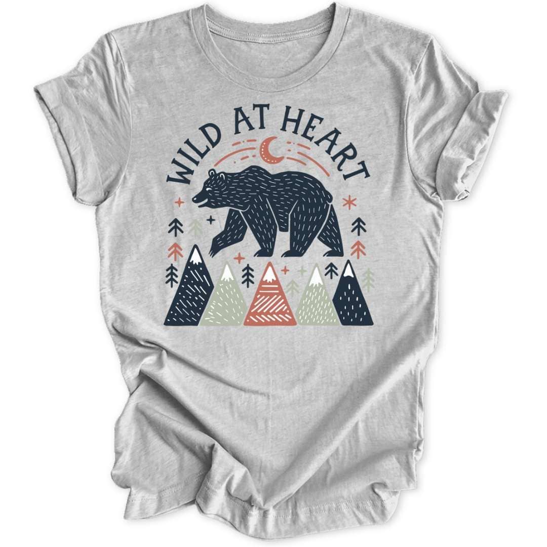 Wild At Heart Grizzly Unisex T-Shirt - Wild Spirit