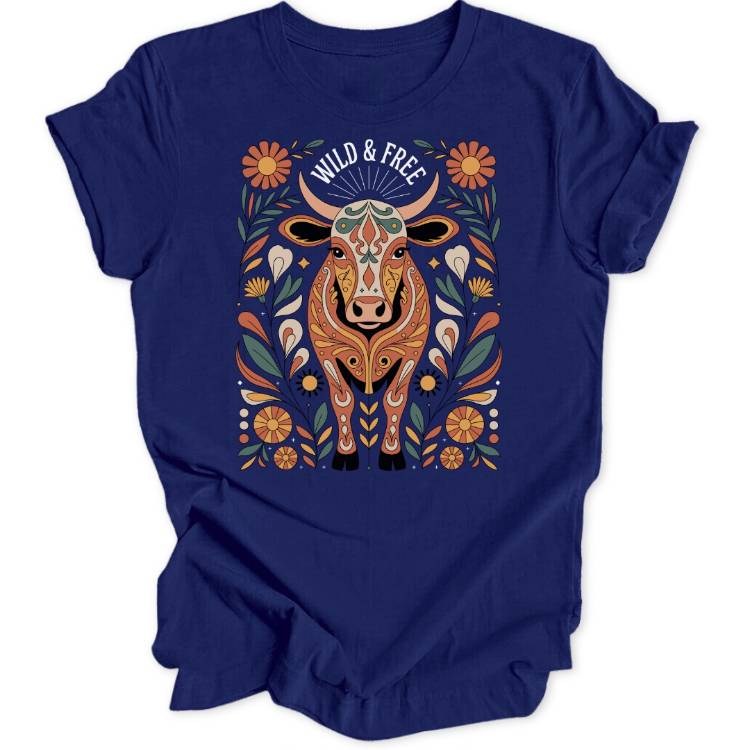 Wild Cow Unisex T-Shirt - Wild Spirit