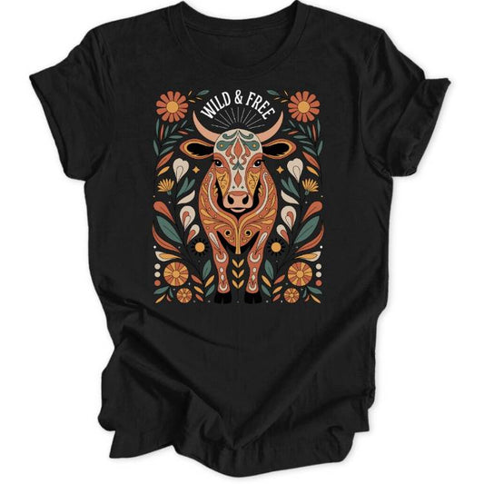 Wild Cow Unisex T-Shirt - Wild Spirit