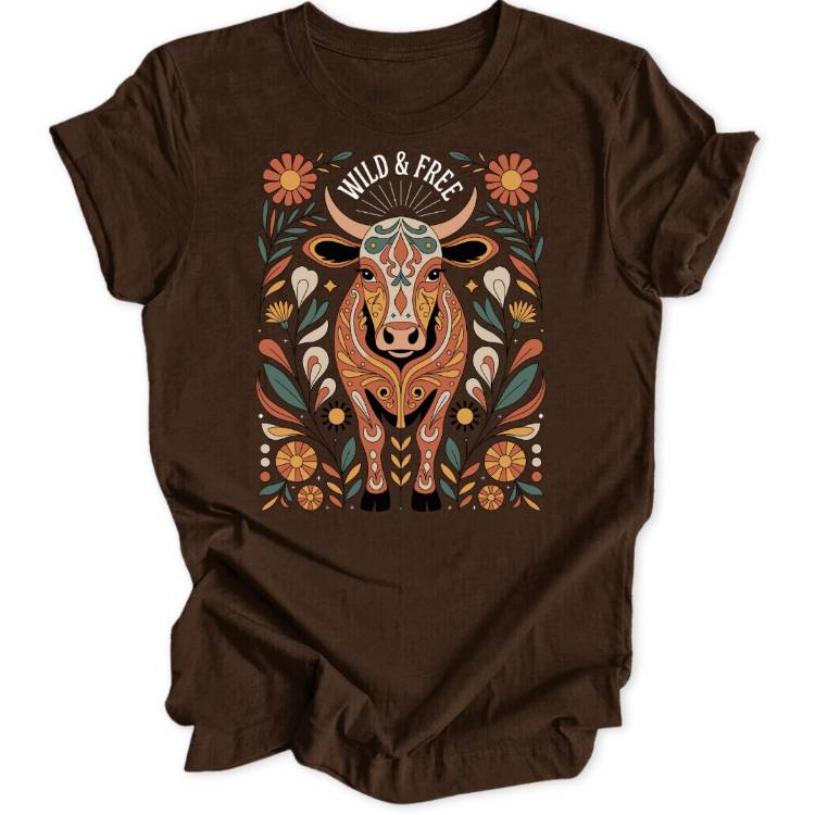 Wild Cow Unisex T-Shirt - Wild Spirit