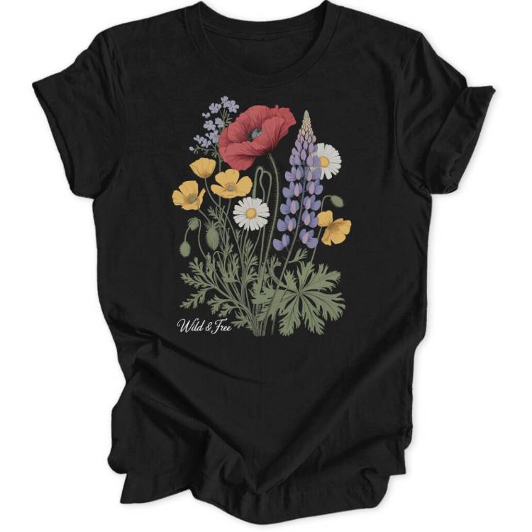 Wild Flowers Unisex T-Shirt - Wild Spirit